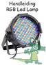 Handleiding RGB Led Lamp