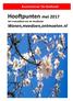 HOOFTP Buurtce UN n TEN trum De Hooftzaak Hooftpunten mei 2017 Het maandblad van de Hooftzaak Wonen,meedoen,ontmoeten.nl