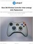 Xbox 360 Wireless Controller linker analoge