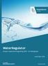 Vlaanderen is milieu. WaterRegulator. Analyse capaciteitsvergoeding De Watergroep. november 2016 VLAAMSE MILIEUMAATSCHAPPIJ.
