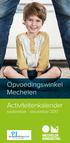 Opvoedingswinkel Mechelen Activiteitenkalender