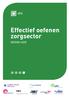 Effectief oefenen zorgsector