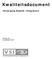 Kwaliteitsdocument. Vereniging System Integrators