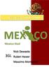 Jaartaak MEX CO. Mexico-Stad. Nick Dewaele 3GL. Ruben Hawer Massimo Montanari