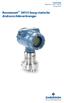 Rosemount 3051S hoog-statische drukverschiloverbrenger. Snelstartgids , Rev AB Januari 2016