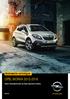 Accessoire catalogus OPEL MOKKA Opel+ Accessoires die uw Opel nóg beter maken. Opel.be