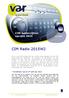 CIM Radio 2015W2. CIM-luistercijfers apr-jun W2. Resultaten van de 2 de golf van 2015