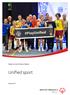 Reglement Special Olympics Belgium. Unified sport. Februari Belgium