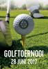 GOLFTOERNOOI 28 JUNI 2017