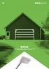 Book Automation for sectional doors up to 12 m 2 and overhead doors up to 11 m 2