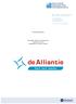 Stichting de Alliantie. twee leden raad van commissarissen financiën en control vastgoedontwikkeling en beheer