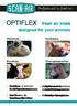 OPTIFLEX. fresh air inlets designed for your animals. Optimavent de ventilatiesysteem