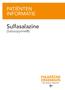 PATIËNTEN INFORMATIE. Sulfasalazine. (Salazopyrine )