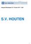 Integraal Beleidsplan S.V. Houten S.V. HOUTEN