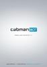 Release notes Cabman BCT 2.1