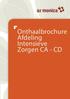 Onthaalbrochure Afdeling Intensieve Zorgen CA - CD