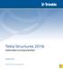 Tekla Structures 2016i. Gebruikerscomponenten. oktober Trimble Solutions Corporation