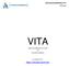 Gebruikershandleiding VITA Windows VITA. veilige internettoegang voor artsen v3.0 Gebruikerhandleiding. Link website VITA : https://meunier.azmm.