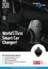 World s First Smart Car Charger!