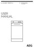 LAVAMAT 86560TL4. Gebruiksaanwijzing Wasautomaat USER MANUAL