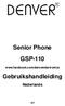 Senior Phone GSP-110. Gebruikshandleiding
