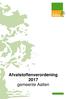 Afvalstoffenverordening 2017 gemeente Aalten