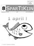 8 SPARTIKIJN. jaargang april  Belgie - Belgique P.B Nijlen 1 P708748