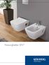 icon Slim seat toiletzitting Smyle Premium Rimfree toilet en Premium bidet Xeno 2 Wastafelconcept uit Varicor Smyle De moderne, lichte badkamerserie