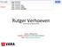 Rutger Verhoeven. Hoofd Nieuwe Media VARA. LinkedIn: nl.linkedin.com/in/rutgerverhoeven Mail: