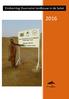 Eindverslag Duurzame landbouw in de Sahel