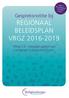 REGIONAAL BELEIDSPLAN VRGZ
