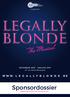 Sponsordossier Legally Blonde door Arte del Sueño VZW