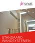 STANDAARD WANDSYSTEMEN