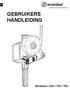 GEBRUIKERS HANDLEIDING