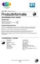 April 2008 (update januari 2010) Productinformatie WATERBORNE EPOXY PRIMER PRODUCTEN PRODUCTBESCHRIJVING VOORBEREIDING - SCHUREN