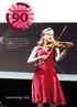 Coverfoto: violiste Kim Spierenburg heeft SLE. Ze trad op tijdens de jubileumbijeenkomst 90 jaar Reumafonds in het Circustheater in Scheveningen op