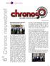 6 e Chronos nieuwsbrief. Nieuwsbrief Chronos april 2011