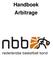 Inhoudsopgave. Handboek Arbitrage NBB versie 21 maart 2016 Pagina 2