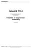 NetworX NX-4. Centrale met geïntegreerde multi-formaat communicator geschikt voor up- en downloading. Installatie- en programmeer handleiding