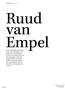 Interview Ruud van Empel. Ruud van Empel