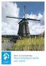 Werk- en bronnenboekje Noord-Holland werkt aan water