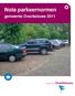 Nota parkeernormen. gemeente Overbetuwe 2011