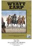 Wyatt Earp ALEA, 2001 Richard BORG & Mike FITZGERALD 2-4 spelers vanaf 12 jaar ± 60 minuten