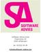 Software Advies bvba Frankrijklei Antwerpen. tel. 03/