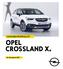 CONSUMENTENPRIJSLIJST OPEL CROSSLAND X.