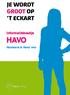 Informatieboekje HAVO. Havokans & Havo/vwo