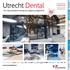 Utrecht Dental. Turn-key praktijkinrichting met laagste prijsgarantie PRIJS.  Bewaarexemplaar CATALOGUS