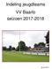 Indeling jeugdteams VV Baarlo seizoen