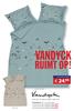 VANDYCK RUIMT OP! E 24, persoons E 49,95