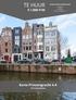 TE HUUR. Korte Prinsengracht 4 A P/M Amsterdam. Evelyn Eelman Makelaardij. Koningslaan GB